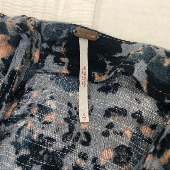 Free People Bell Sleeve Romper - Picture 3 of 7